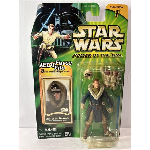 Star Wars Power of the Jedi Action Figure Lot Obi-Wan Qui-Gon Ellorrs Madak NIB - Picture 2 of 13